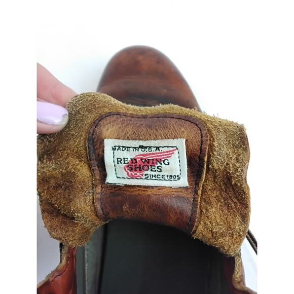 Red Wing Brown Leather Boots Men\'s 11D *W4747 main image 4